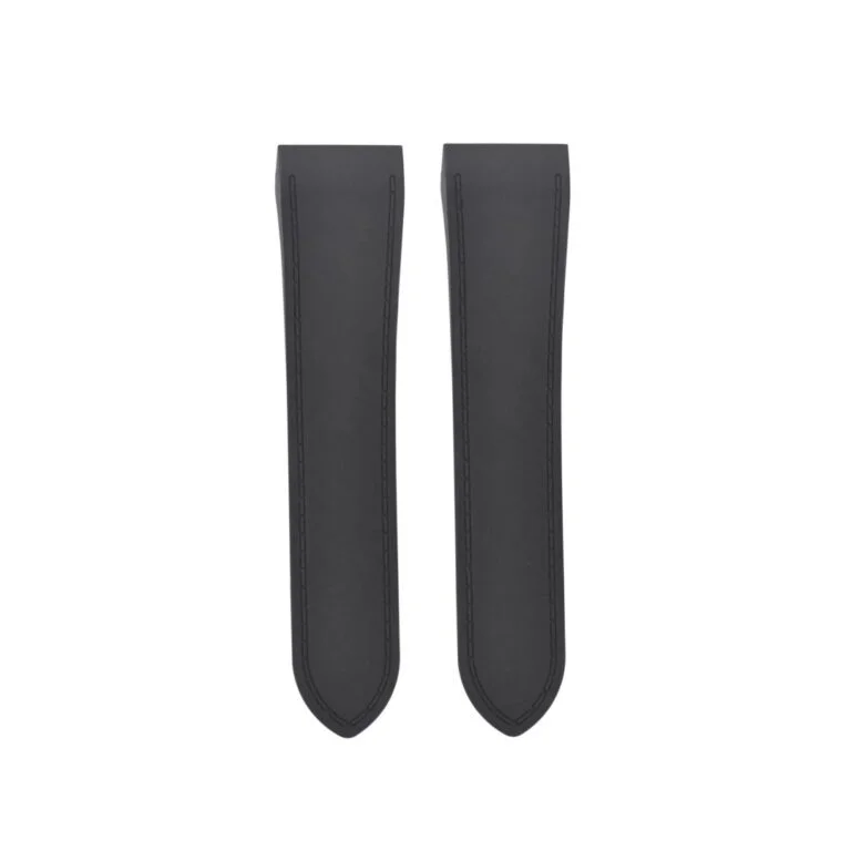 Cartier Santos 100 Rubber Strap - Black