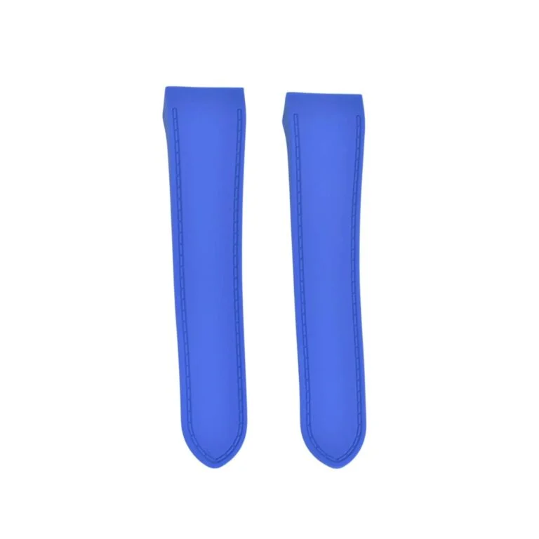 Cartier Santos 100 Rubber Strap - Blue