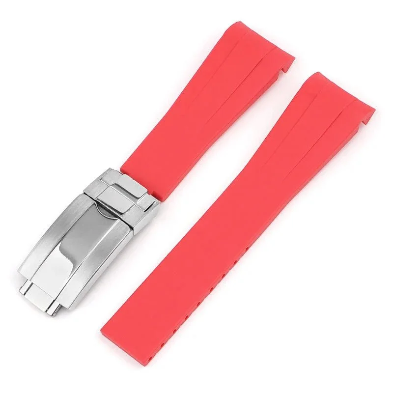 Deployant Strap - For Rolex Datejust 36 - Red - Image 2