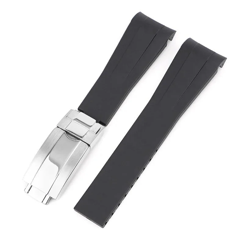 Deployant Strap - For Rolex Datejust 36 - Black - Image 3