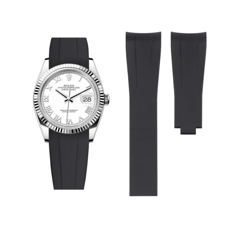 Deployant Strap - For Rolex Datejust 36 - Black