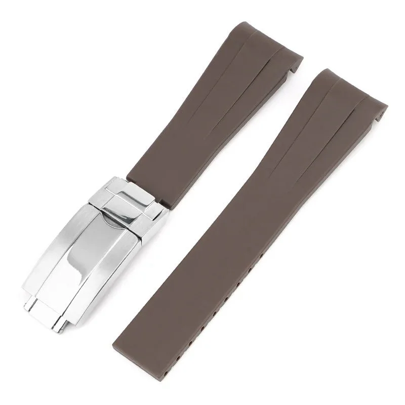 Deployant Strap - For Rolex Datejust 36 - Brown - Image 2