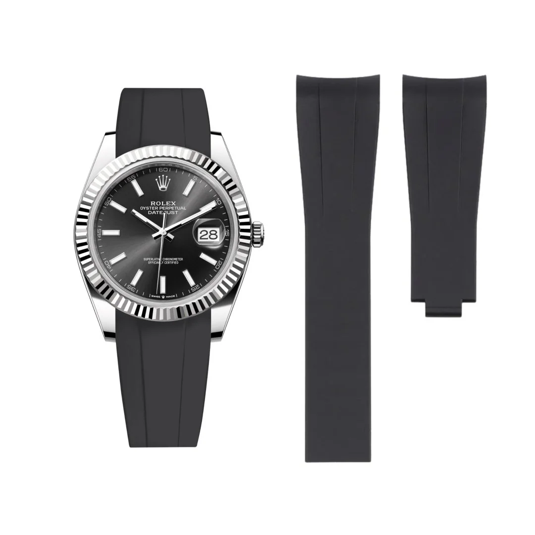 Deployant Strap - For Rolex Datejust 41mm - Black