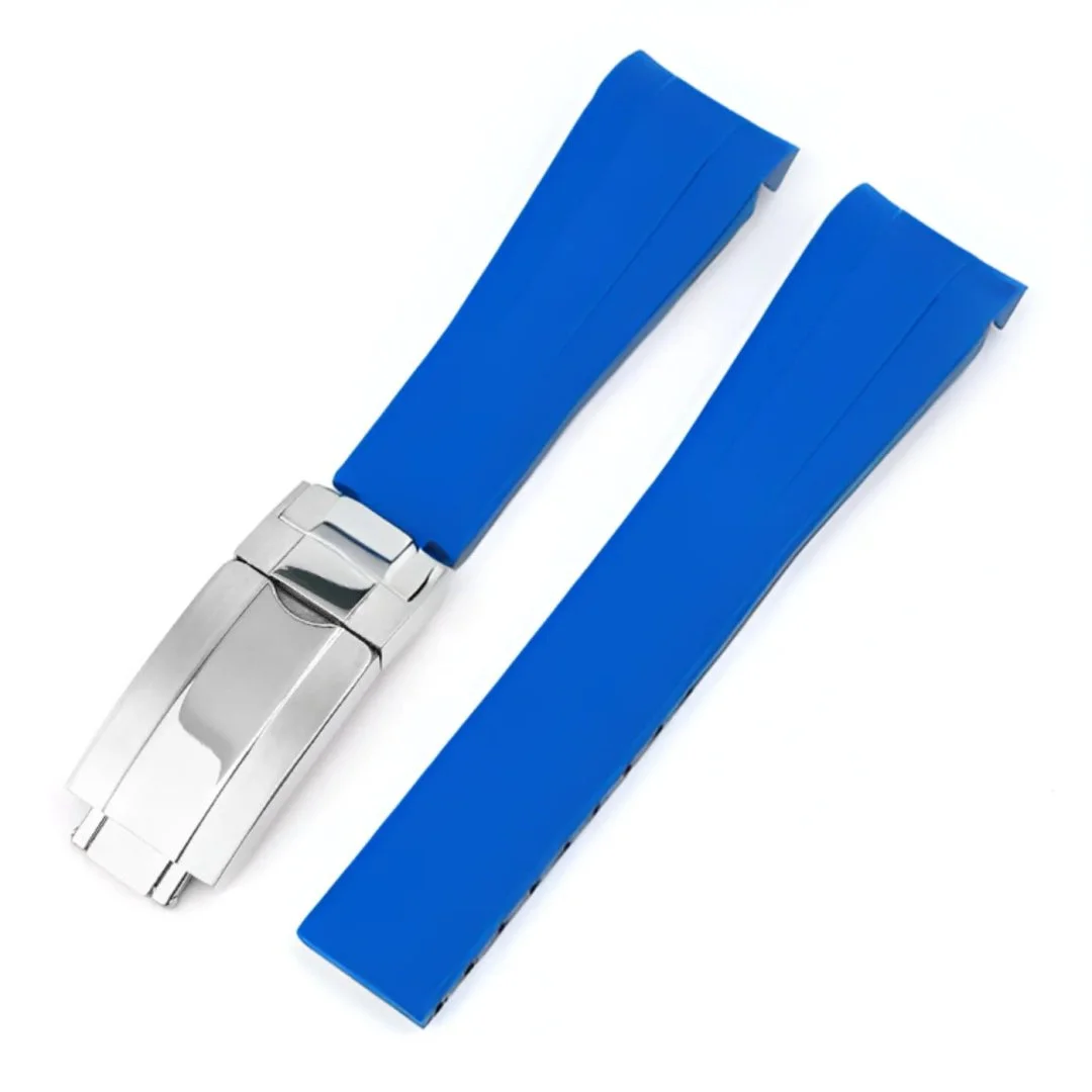 Deployant Strap - For Rolex Datejust 41mm - Blue - Image 2