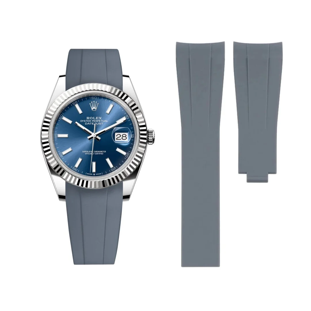 Deployant Strap - For Rolex Datejust 41mm - Grey