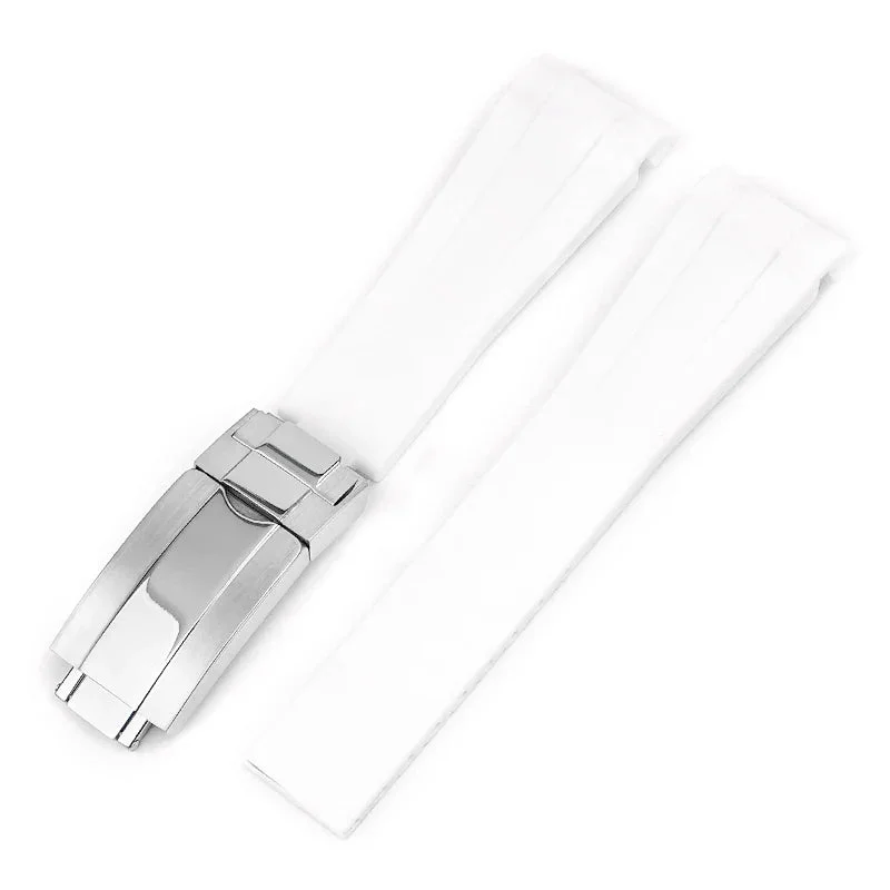 Deployant Strap - For Rolex Explorer I - White - Image 3