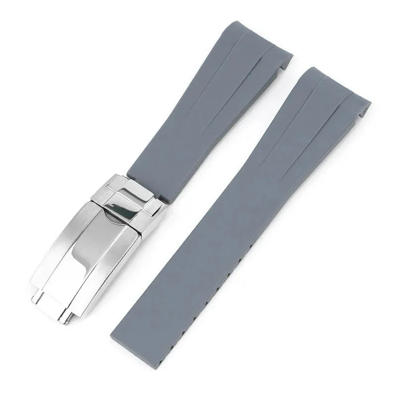 Deployant Strap - For Rolex Explorer II - Grey - Image 2