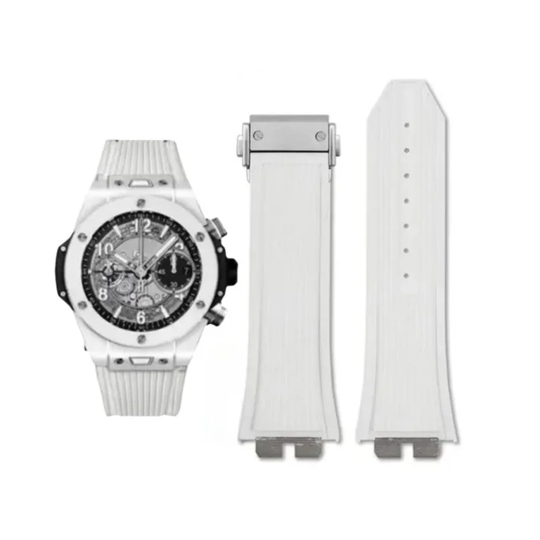 Hublot Big Bang Unico Click Strap in Rubber - White