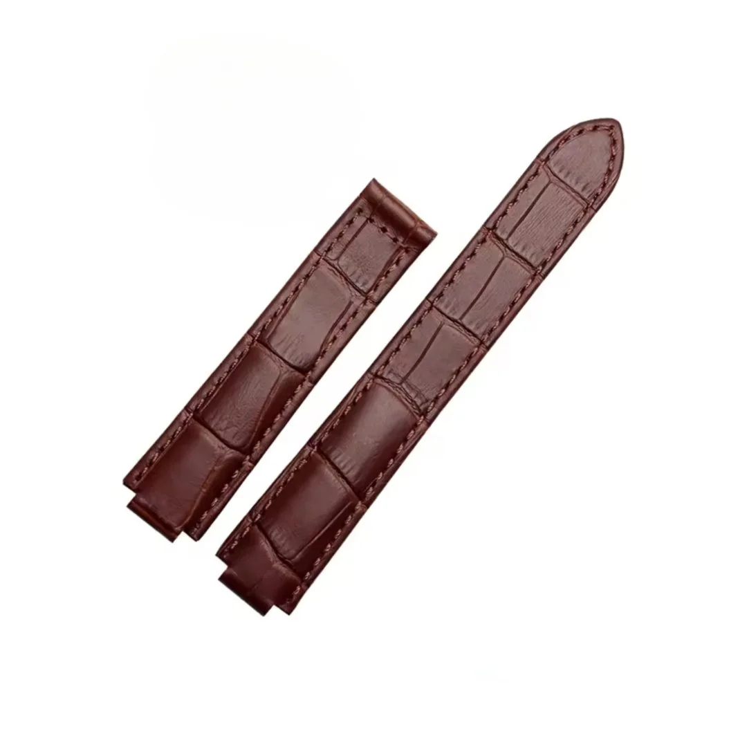 Leather Strap - For Cartier Ballon Bleu - Brown - Image 5