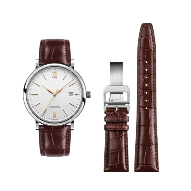 Leather Strap - For IWC Portofino/ Portugieser - Brown