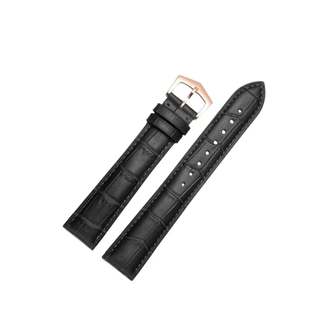 Leather Strap - For various Patek Philippe Watches - Black - Image 3