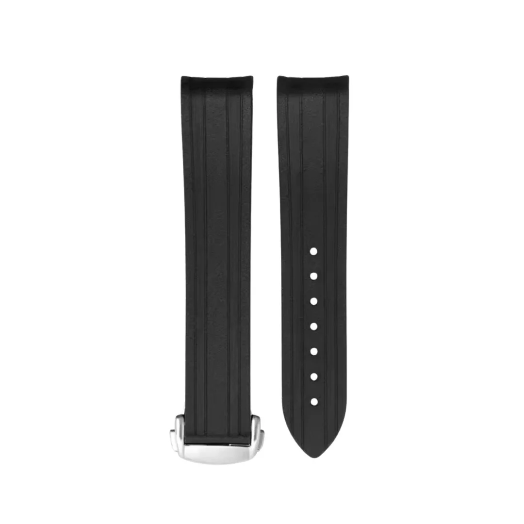 Omega Seamaster (Diver) 300M Rubber Strap - Black - Image 3
