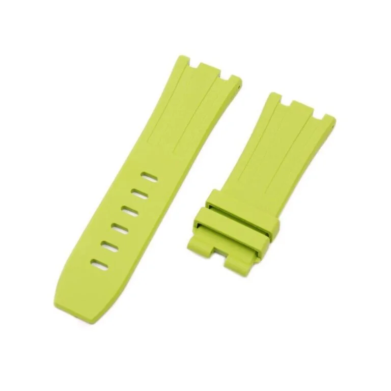 Rubber Strap - For all Audemars Piguet Offshore Diver - Lime Green