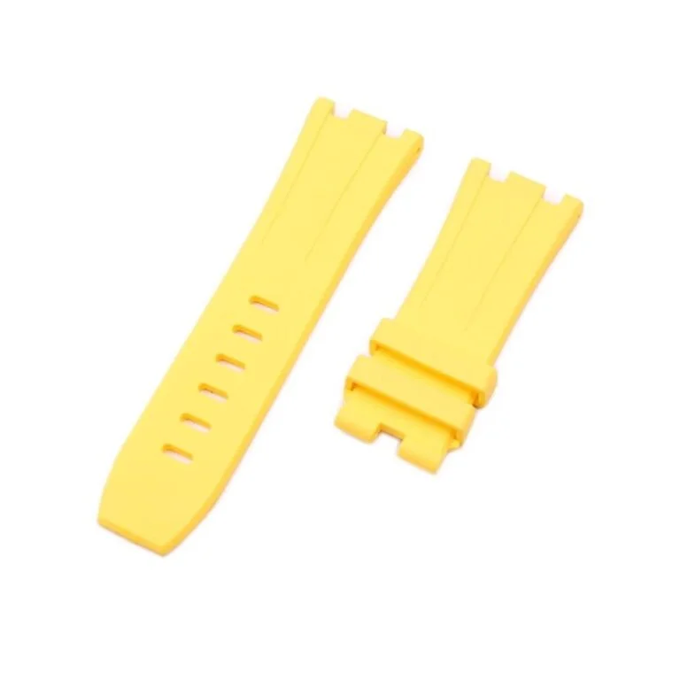 Rubber Strap - For all Audemars Piguet Offshore 44mm - Yellow