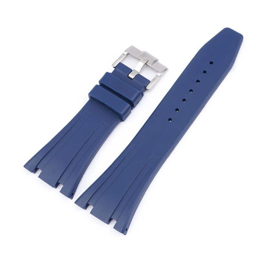 Rubber Strap - For all Audemars Piguet Royal Oak 39mm - Blue