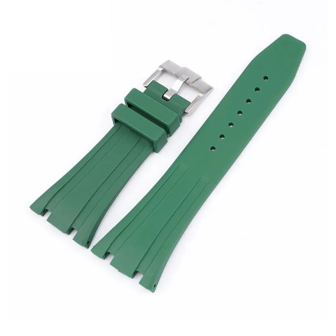 Rubber Strap - For all Audemars Piguet Royal Oak 41mm - Green