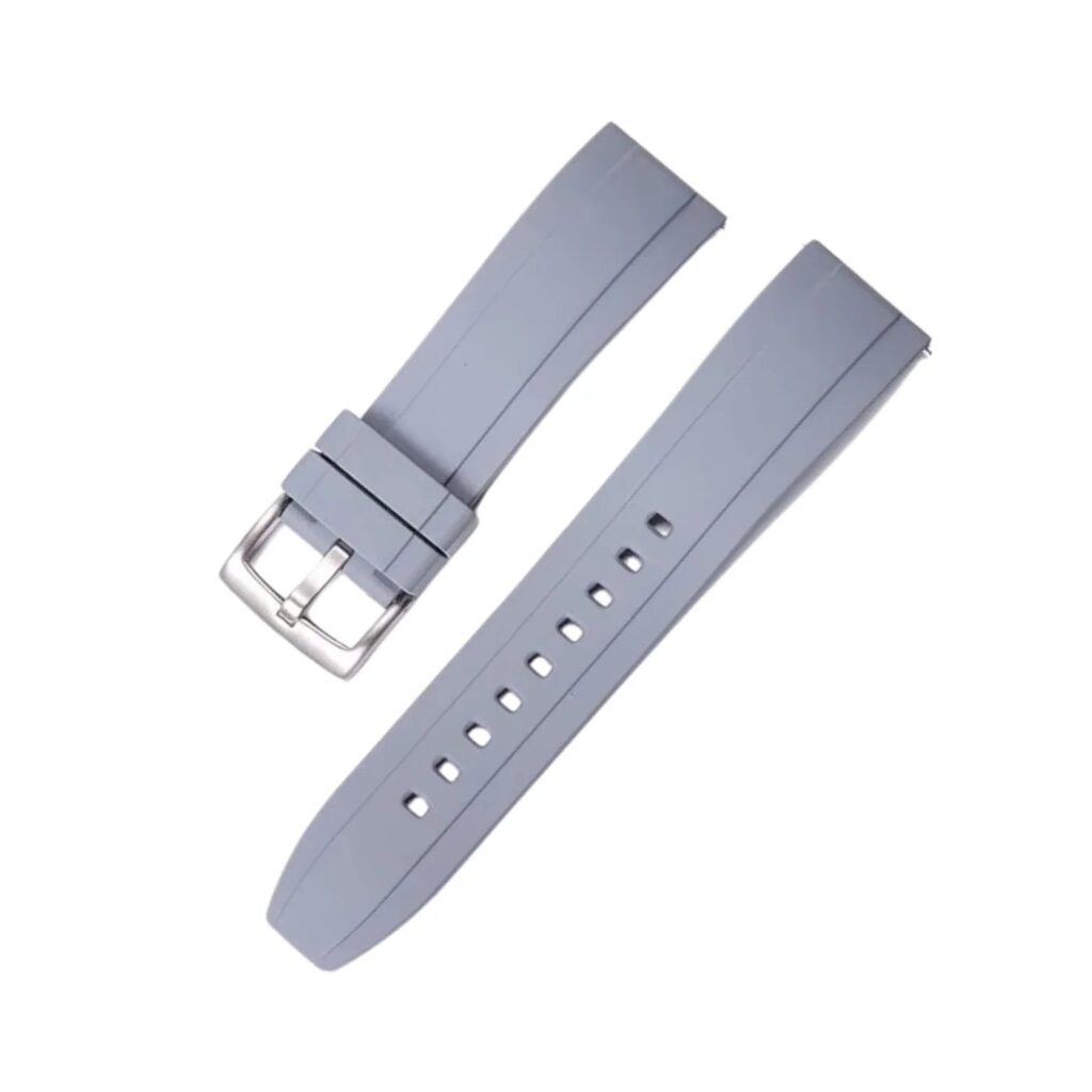 Rubber Strap - For all Breitling Navitimer Models - Grey