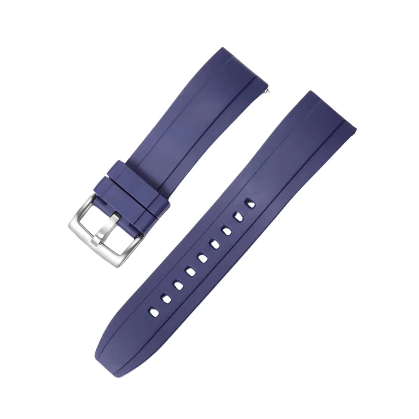 Rubber Strap - For all Breitling Navitimer Models - Navy Blue