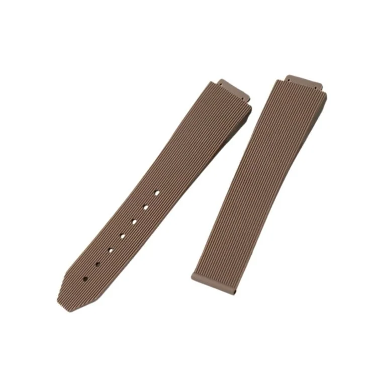 Rubber Strap - For Hublot Female Model - Brown