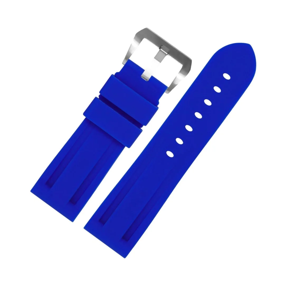 Rubber Strap - For Panerai - Blue