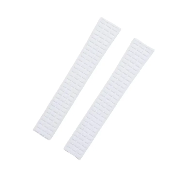 Rubber Strap - For Patek Philippe Aquanaut 5067A-001, 5065, 5066, 5064, 5068R & More - White
