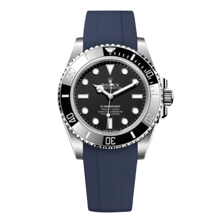 Rubber Strap - For Rolex Submariner - Navy Blue